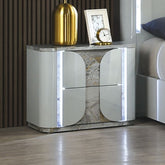 Cleburne Nightstand Model Fm72011Lg-N By Furniture Of America